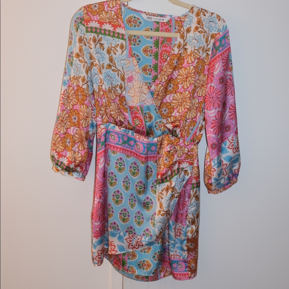 Zara - SMALL- colorful dress